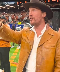 Matthew McConaughey Brown Jacket