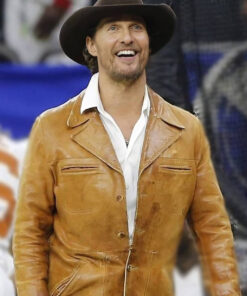 Matthew McConaughey Brown Jacket