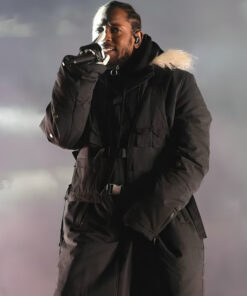 Kendrick Lamar Black Coat