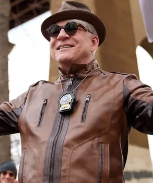 Steve Martin leather Jacket