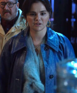 Selena Gomez Blue Coat